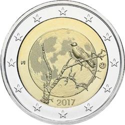 Obverse of Finland 2 euros 2017 - Finnish Nature