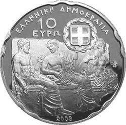 Obverse of Greece 10 euros 2008 - Acropolis Museum
