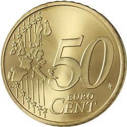 Reverse of Greece 50 cents 2007 - Eleytherios Venizelos