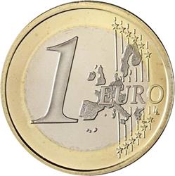 Reverse of Greece 1 euro 2002 - Owl