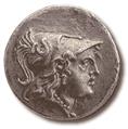 Photo of ancient coin didrachm