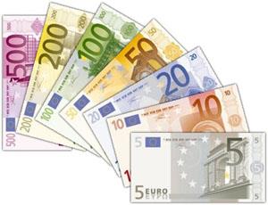 The 7 european bank notes
