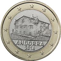 Image of Andorra 1 euro coin