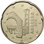National side of Andorra 20 cents coin