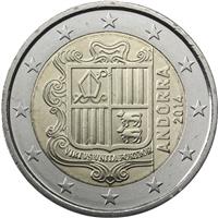 Image of Andorra 2 euros coin