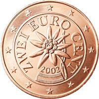 Image of Austria 2 cents coin