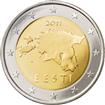 National side of Estonia 2 euros coin