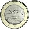 National side of Finland 1 euro coin