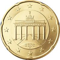 Image of Germany 20 cents coin