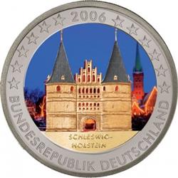 Obverse of Germany 2 euros 2006 - Holstentor in Lubeck