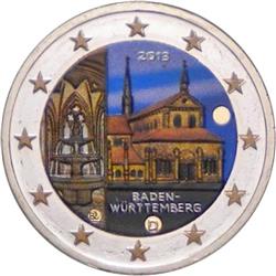 Obverse of Germany 2 euros 2013 - Maulbronn Abbey in Baden-Wurttemberg