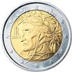 National side of Italy 2 euros coin