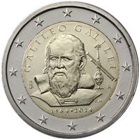 Image of Italy 2 euros commemorative coin