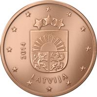 Image of Latvia 1 cent coin