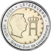 Image of Luxembourg 2 euros commemorative coin