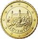National side of Slovakia 10 cents coin