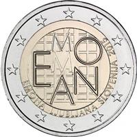 Image of Slovenia 2 euros commemorative coin