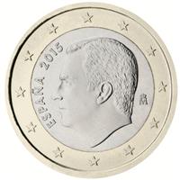 Image of Spain 1 euro coin