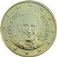 National side of Vatican 10 cents coin