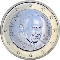 Image of Vatican 1 euro coin