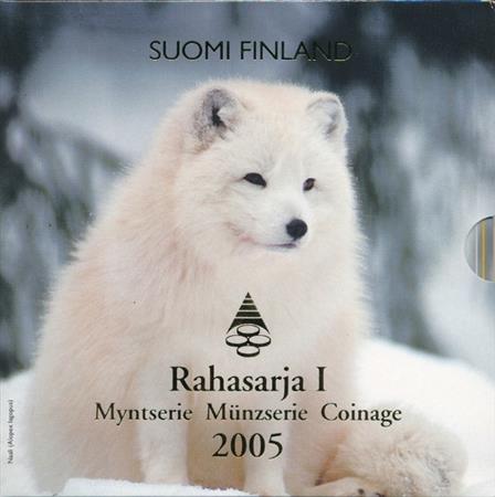 Obverse of Finland Official Blister - Endangered Animals 2005