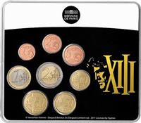 Obverse of Official Mini Blister XIII KMS Set