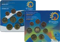 Obverse of XIII Special Olympics World Summer Games KMS Set