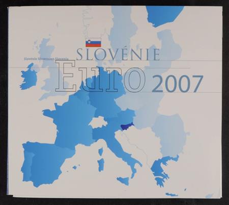 Obverse of Slovenia Annual Blister 2007