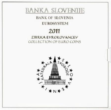 Obverse of Slovenia Official Blister 2011