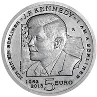 San Marino 5 euros 2013 - John Fitzgerald Kennedy
