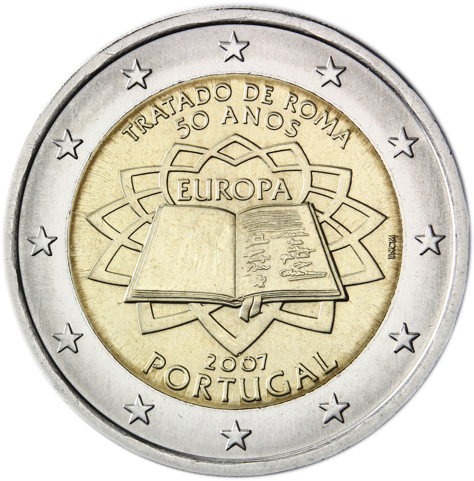 2 Euros Portugal 2 Euro Münze Portugal 150 Geburtstag Von Raul