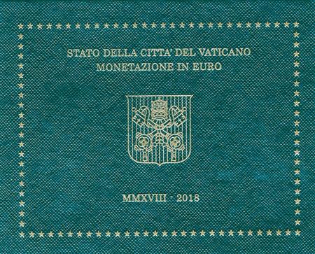 Obverse of Vatican Official Blister 2018