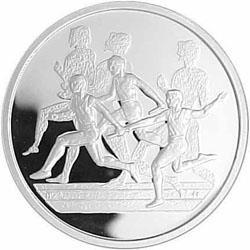 Reverse of Greece 10 euros 2003 - Relay - Series C