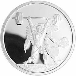 Reverse of Greece 10 euros 2004 - Weightlifting - Series E