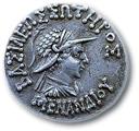 Photo of ancient coin Menander