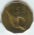 Cook Islands 5-dollar coin