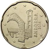 ANDORRA (PRINCIPALITY) 2 Euro ARMOIRIES D'ANDORRE 2014 feu_359627 Euro coins