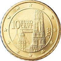 Image of Austria 10 cents coin