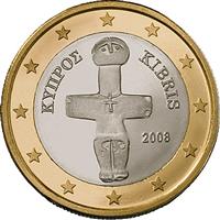 Image of Cyprus 1 euro coin