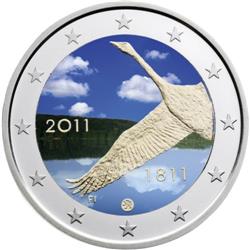 Obverse of Finland 2 euros 2011 - 200th Anniversary of the Bank of Finland