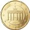 Photo of Germany - 20 cents 2016 (The Brandenburg Gate)
