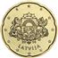 Image of Latvia 20 cents coin