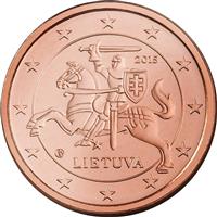 Image of Lithuania 1 cent coin