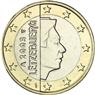 National side of Luxembourg 1 euro coin