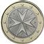 Image of Malta 1 euro coin