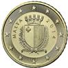 National side of Malta 50 cents coin