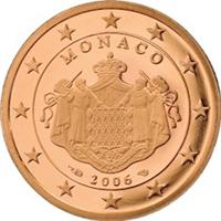 Image of Monaco 5 cents coin