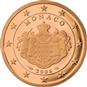 National side of Monaco 5 cents coin