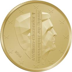 Obverse of Netherlands 10 cents 2014 - King Willem-Alexander