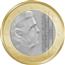 Image of Netherlands 1 euro coin